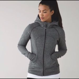 Lululemon Scuba Hoodie in Charcoal Grey